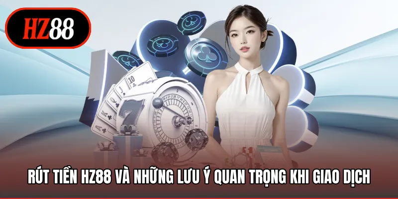 Rút tiền HZ88 và những lưu ý quan trọng khi giao dịch